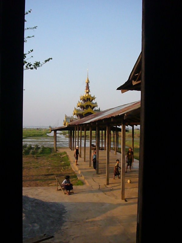 Travel - Myanmar - Inle Lake - Second Boat Trip - The Drivers Village - Village Monastery and School